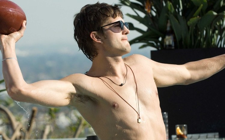 Ashton Kutcher Theme screenshot #1