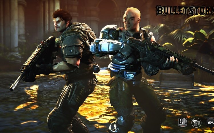 Bulletstorm Theme screenshot #3