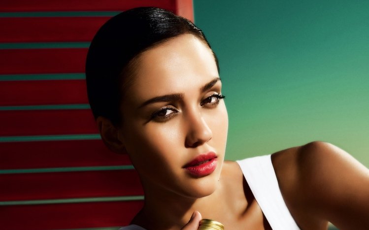 Jessica Alba Theme screenshot #1