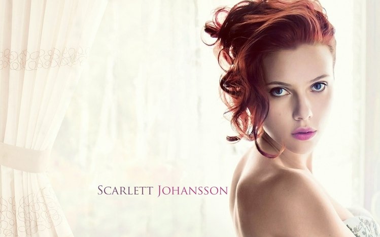 Scarlett Johansson Theme screenshot #8