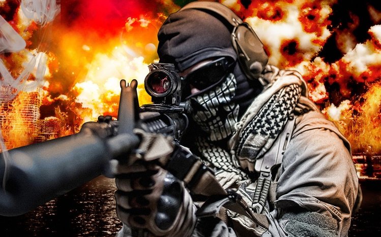 Call of Duty Ghosts Theme screenshot #11