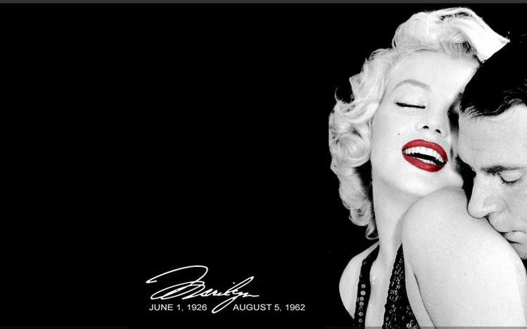 Marilyn Monroe Theme screenshot #17
