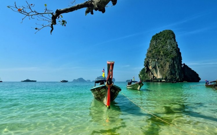 Railay Beach Thailand Theme screenshot #11