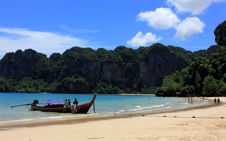 Railay Beach Thailand Theme screenshot #6
