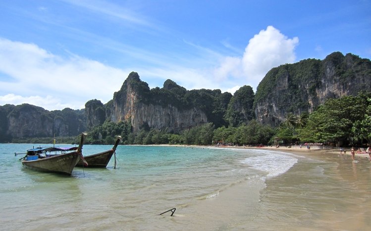 Railay Beach Thailand Theme screenshot #8