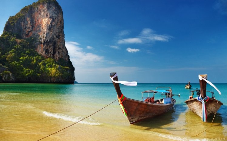 Railay Beach Thailand Theme screenshot #9