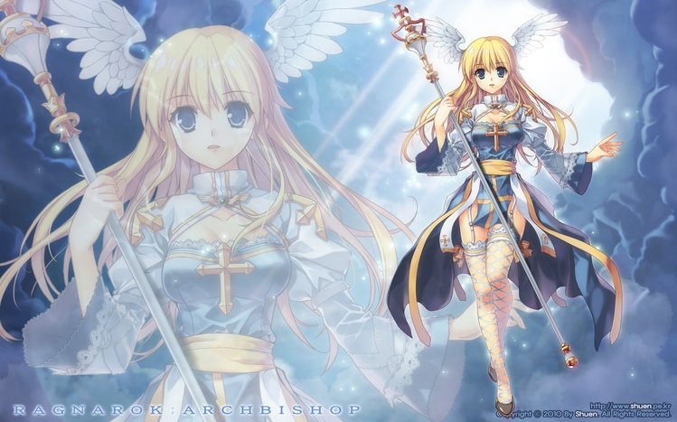 Anime Angel Theme screenshot #2
