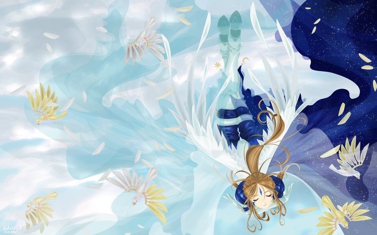 Oh My Goddess! Theme screenshot #2