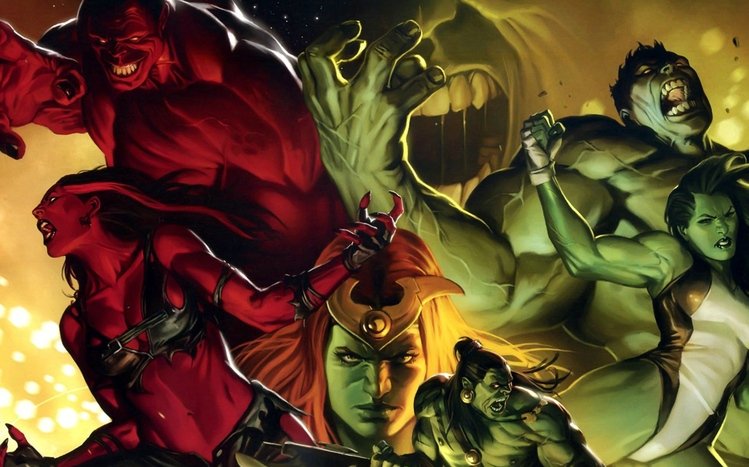 Hulk Theme screenshot #20