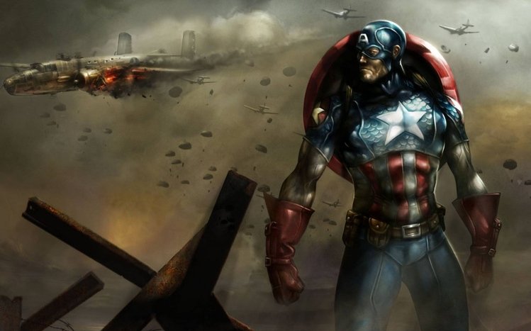 Captain America Theme screenshot #17