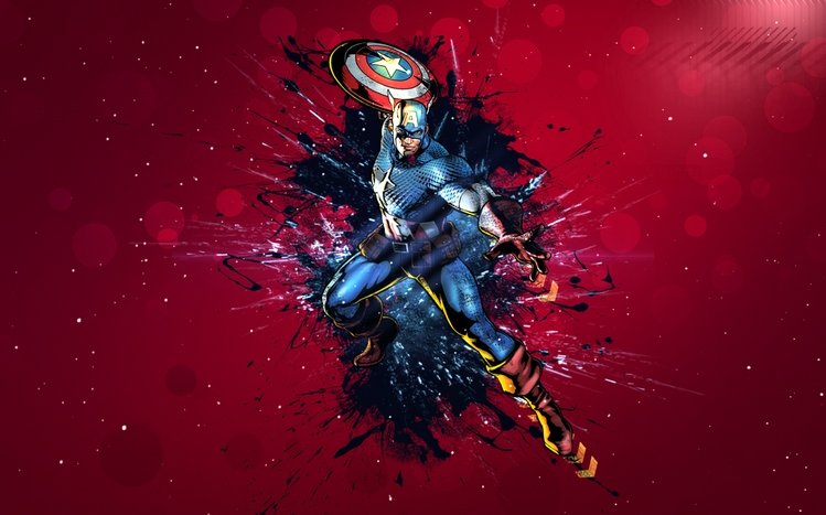 Captain America Theme screenshot #19