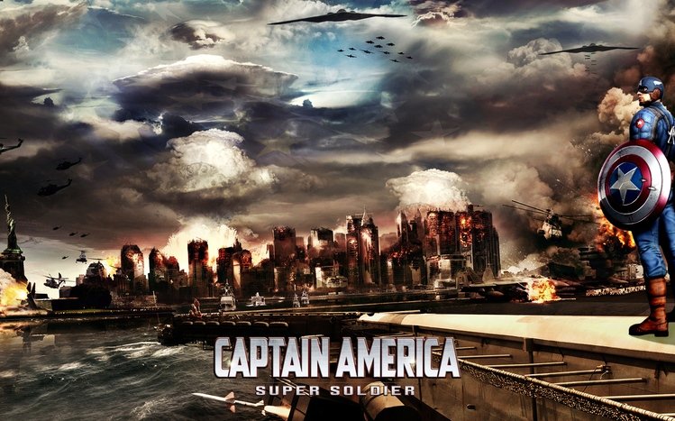 Captain America Theme screenshot #7