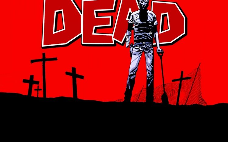 The Walking Dead Comics Theme screenshot #1