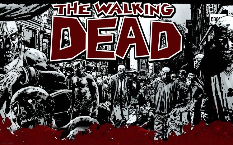 The Walking Dead Comics Theme screenshot #17