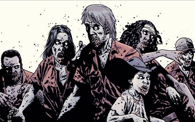 The Walking Dead Comics Theme screenshot #2