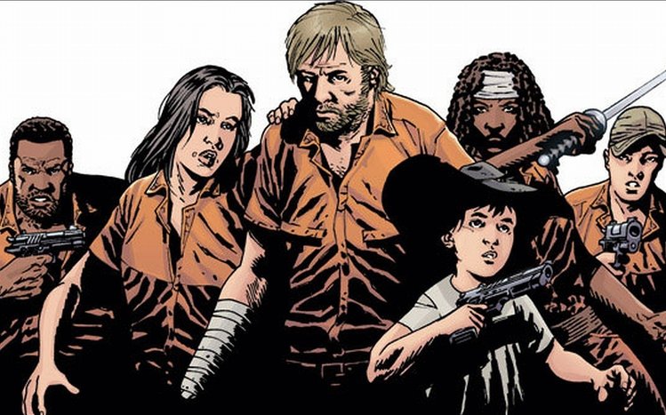 The Walking Dead Comics Theme screenshot #3