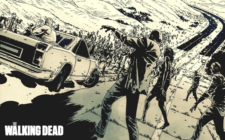 The Walking Dead Comics Theme screenshot #5