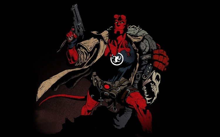 Hellboy Theme screenshot #1