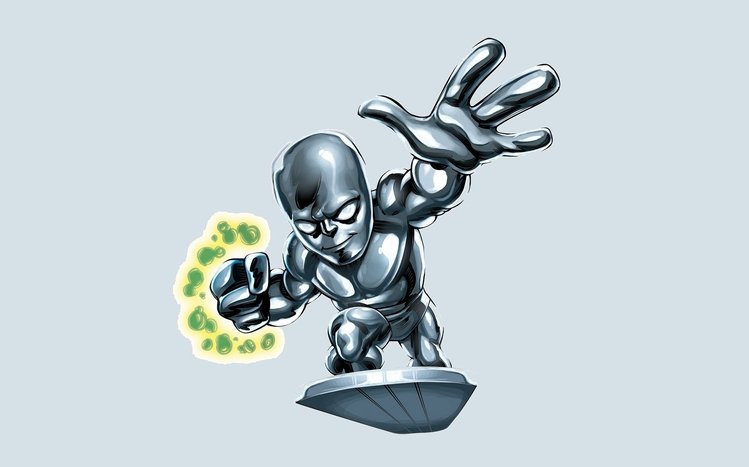 Silver Surfer Theme screenshot #16