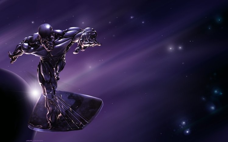 Silver Surfer Theme screenshot #3