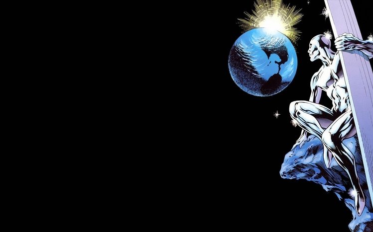 Silver Surfer Theme screenshot #4