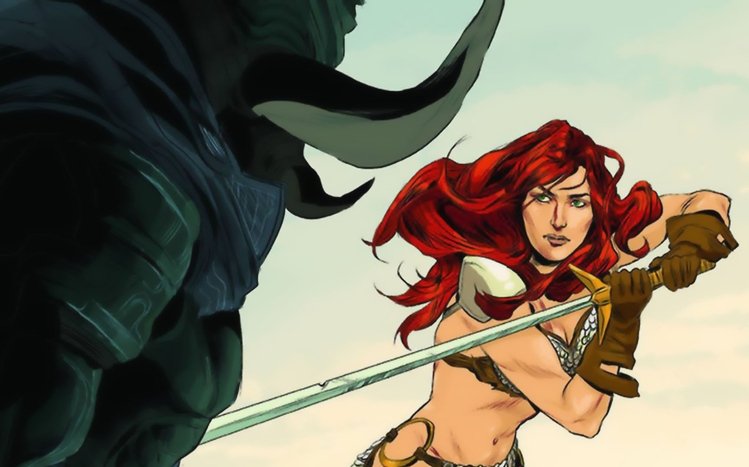 Red Sonja Theme screenshot #4