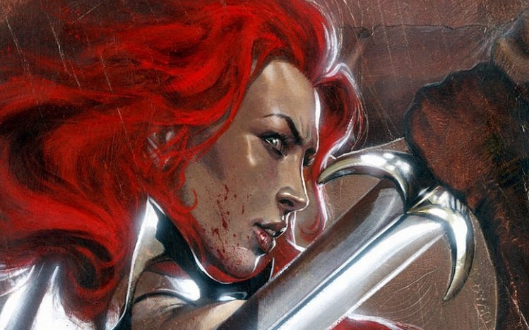 Red Sonja Theme screenshot #1