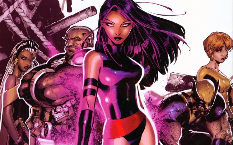 Psylocke Theme screenshot #1