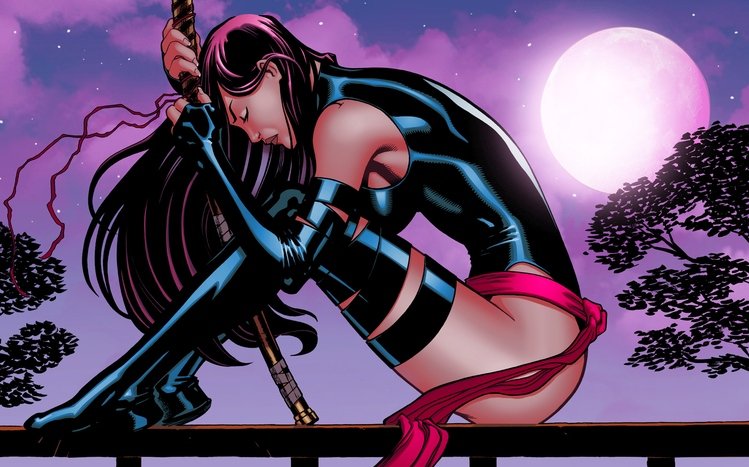 Psylocke Theme screenshot #3