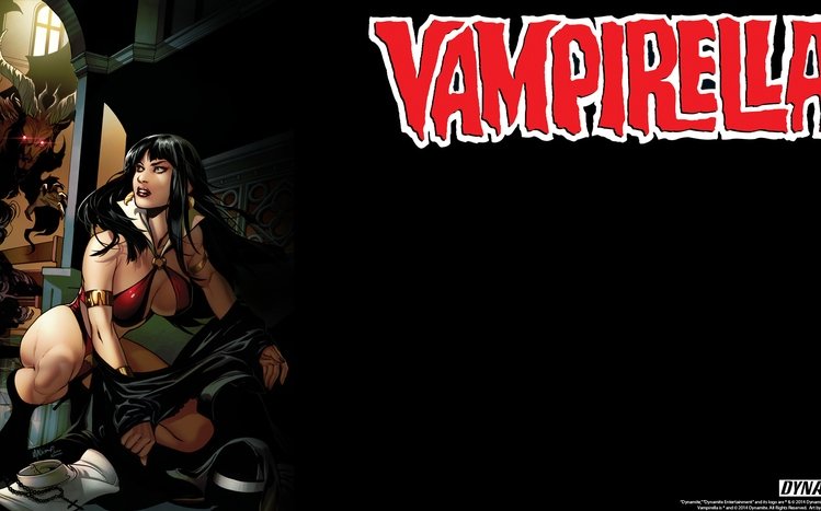 Vampirella Theme screenshot #10