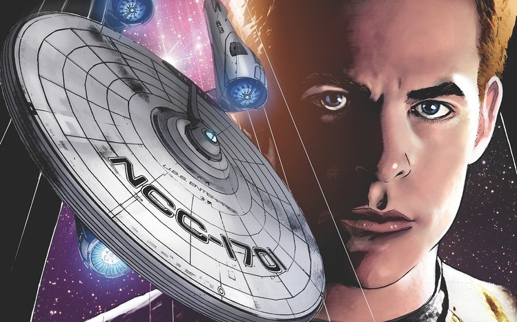 Star Trek Comics Theme screenshot #11