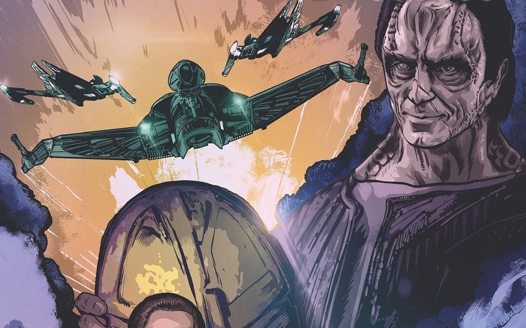 Star Trek Comics Theme screenshot #13