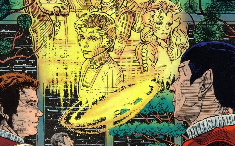 Star Trek Comics Theme screenshot #3