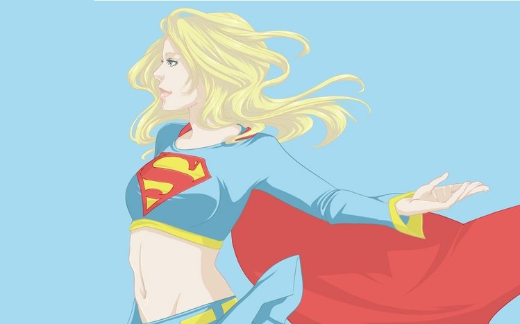 Supergirl Theme screenshot #1