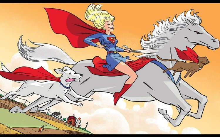 Supergirl Theme screenshot #14