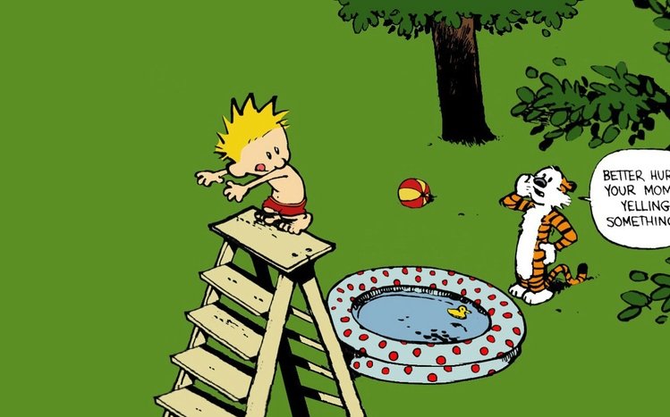 Calvin and Hobbes Theme screenshot #21