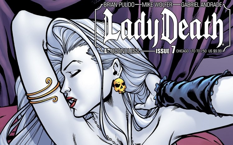 Lady Death Theme screenshot #8