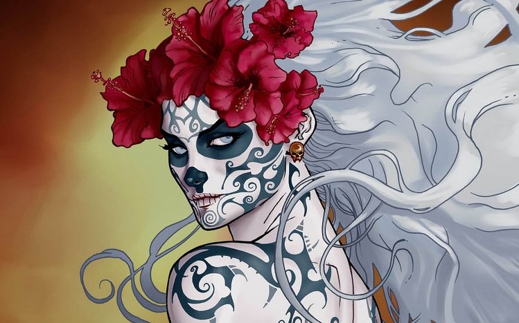 Lady Death Theme screenshot #12