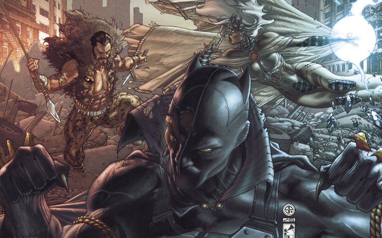 Black Panther Marvel Theme screenshot #3