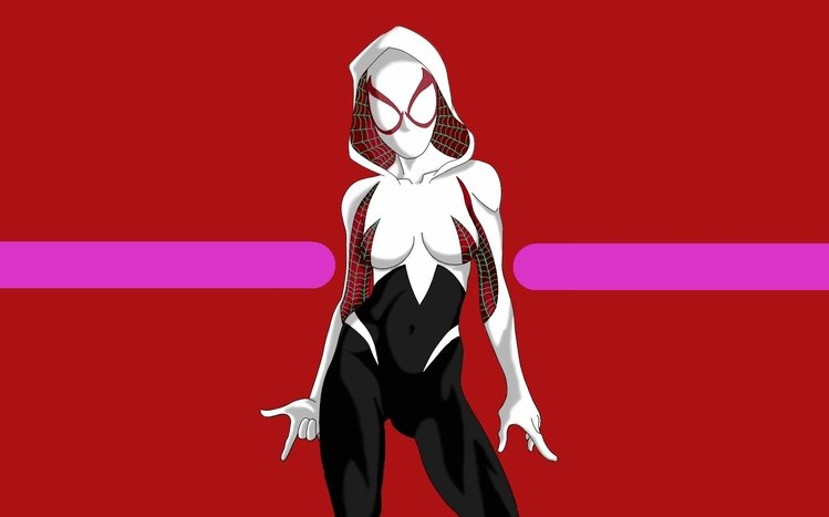 Spider-Gwen Theme screenshot #1