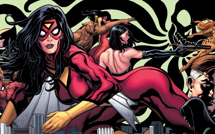 Spider-Woman Theme screenshot #21