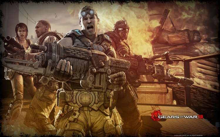 Gears of War 3 Theme screenshot #9