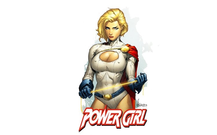 Power Girl Theme screenshot #9