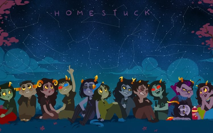 Homestuck Theme screenshot #14