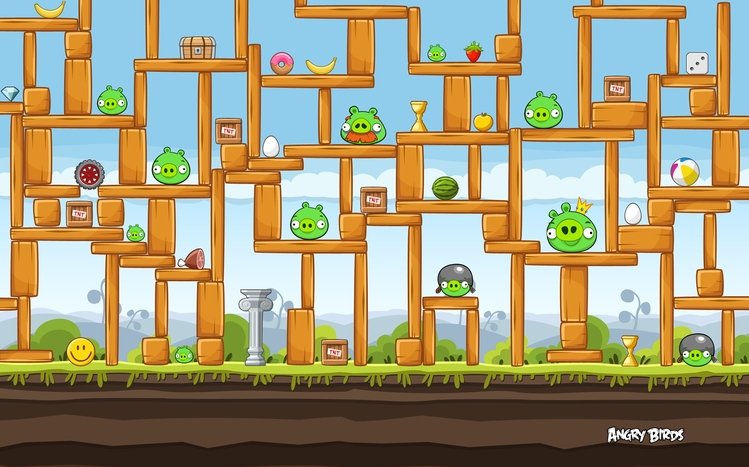 Angry Birds Theme screenshot #1