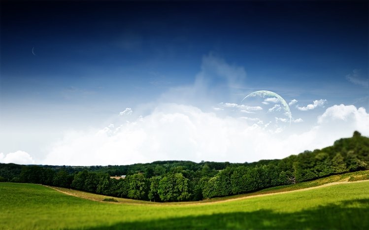 A Dreamy World Theme screenshot #18