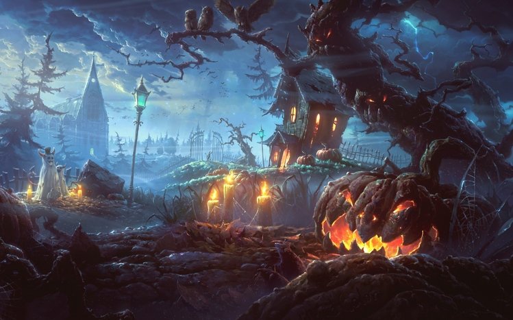 Halloween Theme screenshot #8