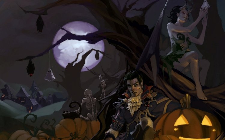 Scary Halloween Theme screenshot #5