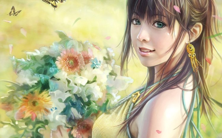 Anime Girl Theme screenshot #21