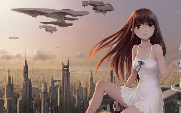 Anime Girl Theme screenshot #2